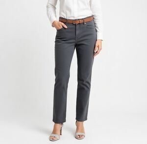 Calvin Klein Women's Dark Grey Ankle Skinny Jeans Size 8 Cotton Stretch VG